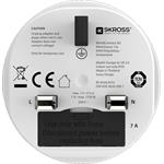 Skross cestovný adaptér pre použitie v UK, biely