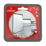 SKROSS cestovný adaptér pre použitie vo Švajčiarsku