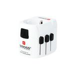 SKROSS cestovný adaptér SKROSS PRO Light USB, 6.3A max., vr. USB nabíjania, uzemnený, UK+USA+Austrálie/Čína