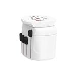 SKROSS Cestovný adaptér SKROSS World Pro+, 10A max., uzemnený, vr. adaptéra pre ostatné vidlice, univerzálny pre celý sv