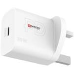 SKROSS DC56UK-PD30, USB-C nabíjací adaptér Power Charger 30W UK, Power Delivery, typ G