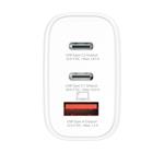 SKROSS DC57-PD65, USB A+C nabíjací adaptér Power Charger 65W GaN EU, Power Delivery, typ C