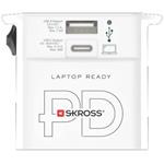 SKROSS MUV AC30PD USB, cestovný adaptér, univerzálny, neuzemnený, USB A+C 30W