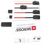 SKROSS MUV AC30PD USB, cestovný adaptér, univerzálny, neuzemnený, USB A+C 30W