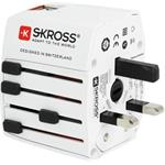 SKROSS MUV AC30PD USB, cestovný adaptér, univerzálny, neuzemnený, USB A+C 30W