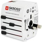 SKROSS MUV AC30PD USB, cestovný adaptér, univerzálny, neuzemnený, USB A+C 30W