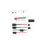 SKROSS MUV AC30PD USB, cestovný adaptér, univerzálny, neuzemnený, USB A+C 30W
