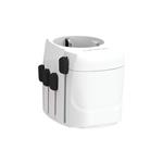 Skross PA34, cestovný adaptér PRO vysúvací, biely