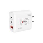 SKROSS USB A+C nabíjací adaptér Power Charger 65W GaN US, Power Delivery, typ A