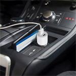 SKROSS USB A+C nabíjací autoadaptér Dual Car Charger, 65W PD