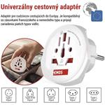 Skross World to Europe, cestovný univerzálny adaptér pre cudzincov do stred. Európy