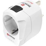Skross World Travel Pro Light USB, cestovný adaptér, 3-pól., univerzál., 2xUSB-A