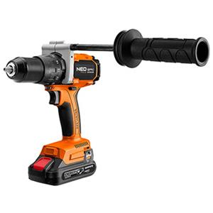 Skrutkovač vrtacia s príklepom, 04-616, aku, 18V, Energy+, Neo Tools