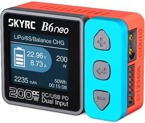 SkyRC B6neo, inteligentná nabíjačka 200W