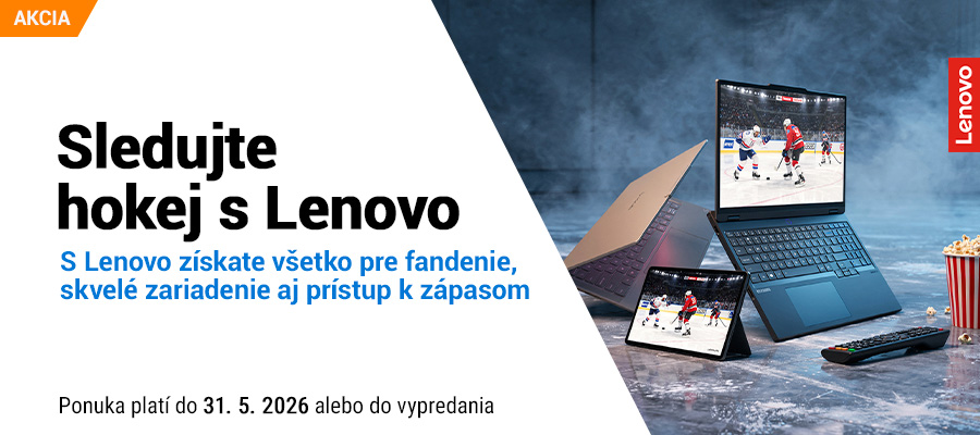 Sledujte hokej s Lenovo