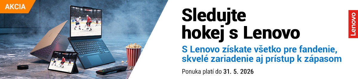 Sledujte hokej s Lenovo