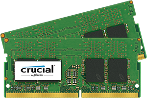 SO-DIMM kit 16GB DDR4 - 2133 MHz Crucial CL15 DR x8, 2x8GB