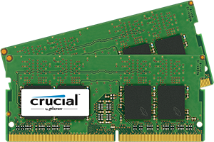 SO-DIMM kit 32GB DDR4 - 2133 MHz Crucial CL15 DR x8, 2x16GB