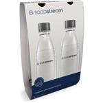 SodaStream FUSE, sada 2x1l fľaša, čierna