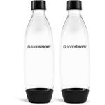 SodaStream FUSE, sada 2x1l fľaša, čierna