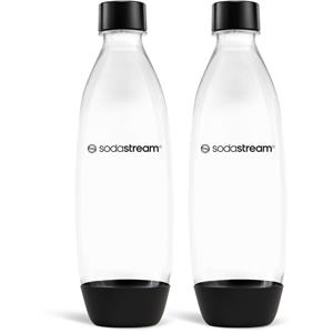 SodaStream FUSE, sada 2x1l fľaša, čierna