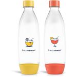 Sodastream FUSE, sada 2x1l fľaša, Orange/Yellow