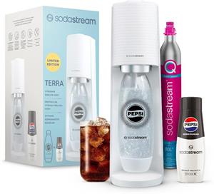 Sodastream TERRA White Pepsi Zero megapack, výrobník nápojov