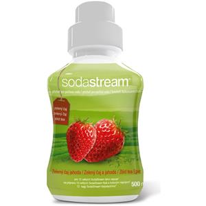 SodaStream zelený čaj/jahoda, sirup 500ml