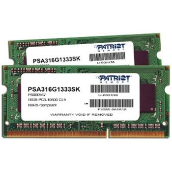SODIMM DDR3 16GB (Kit 2x8GB) PATRIOT 1333MHz pre Apple