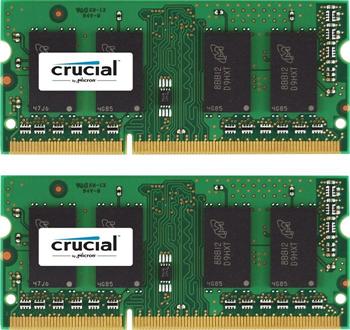 SODIMM DDRAM3 8GB (2x4GB) Crucial 1600MHz CL11 1.35V