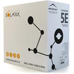 Solarix kábel, cat. 5e, UTP drôt, 305m Outdoor