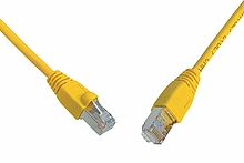 Solarix patch kábel RJ45, cat. 5e, FTP, 7,0m, žltý