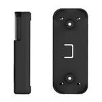 Solight 1L67TB, bezdrôtové tlačidlo pre 1L67B, 200m, čierne, learning code, kryt na menovku