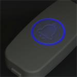 Solight 1L80, bezdrôtový zvonček, do zásuvky, 180m, biely, learning code