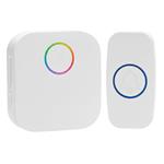 Solight 1L80, bezdrôtový zvonček, do zásuvky, 180m, biely, learning code