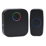 Solight 1L80B, bezdrôtový zvonček, do zásuvky, 180m, čierny, learning code