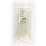 Solight 1P03, viazacie nylonové pásky, 2,5 x 150mm, natural, 100ks