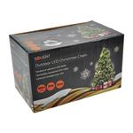 Solight 1V04-W, LED vianočná reťaz, 300 LED, 30m, prívod 5m, IP44, biela