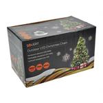 Solight 1V04-W, LED vianočná reťaz, 300 LED, 30m, prívod 5m, IP44, biela