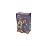 Solight 1V101-WW, LED vonkajšia vánočná reťaz, 100 LED, 10m, prívod 3m, 8 funkcií, časovač, IP44, teplá biela