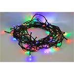Solight 1V102-M, LED vonkajšia vianočná reťaz, 200 LED, 20m, prívod 5m, 8 funkcií, časovač, IP44, viacfarebný