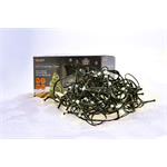 Solight 1V102-WW, LED vonkajšia vánočná reťaz, 200 LED, 20m, prívod 5m, 8 funkcií, časovač, IP44, teplá biela