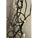 Solight 1V102-WW, LED vonkajšia vánočná reťaz, 200 LED, 20m, prívod 5m, 8 funkcií, časovač, IP44, teplá biela