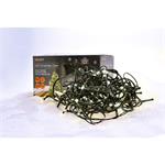 Solight 1V102-WW, LED vonkajšia vánočná reťaz, 200 LED, 20m, prívod 5m, 8 funkcií, časovač, IP44, teplá biela