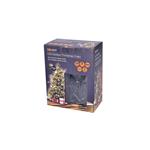 Solight 1V102-WW, LED vonkajšia vánočná reťaz, 200 LED, 20m, prívod 5m, 8 funkcií, časovač, IP44, teplá biela