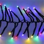 Solight 1V11-M, LED vonkajšia vianočná reťaz s diaľkový ovládaním a zvukovým senzorom - Cluster, 576 LED, 8 funkcií, čas