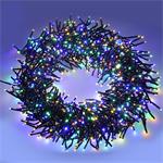 Solight 1V11-M, LED vonkajšia vianočná reťaz s diaľkový ovládaním a zvukovým senzorom - Cluster, 576 LED, 8 funkcií, čas