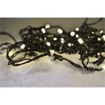 Solight 1V110-WW, LED vonkajšia vánočná reťaz, 50 LED, 5m, prívod 3m, 8 funkcií, časovač, IP44, teplá biela