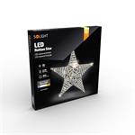 Solight 1V246, LED ratanová hviezda, 40x LED, 2x AA, 40cm