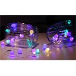 Solight 1V274, LED vianočná reťaz farebné gule